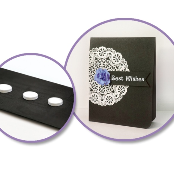 264 pcs PD102 Round Dual-Adhesive Foam Mounts 1/4" - Picture 4 of 4